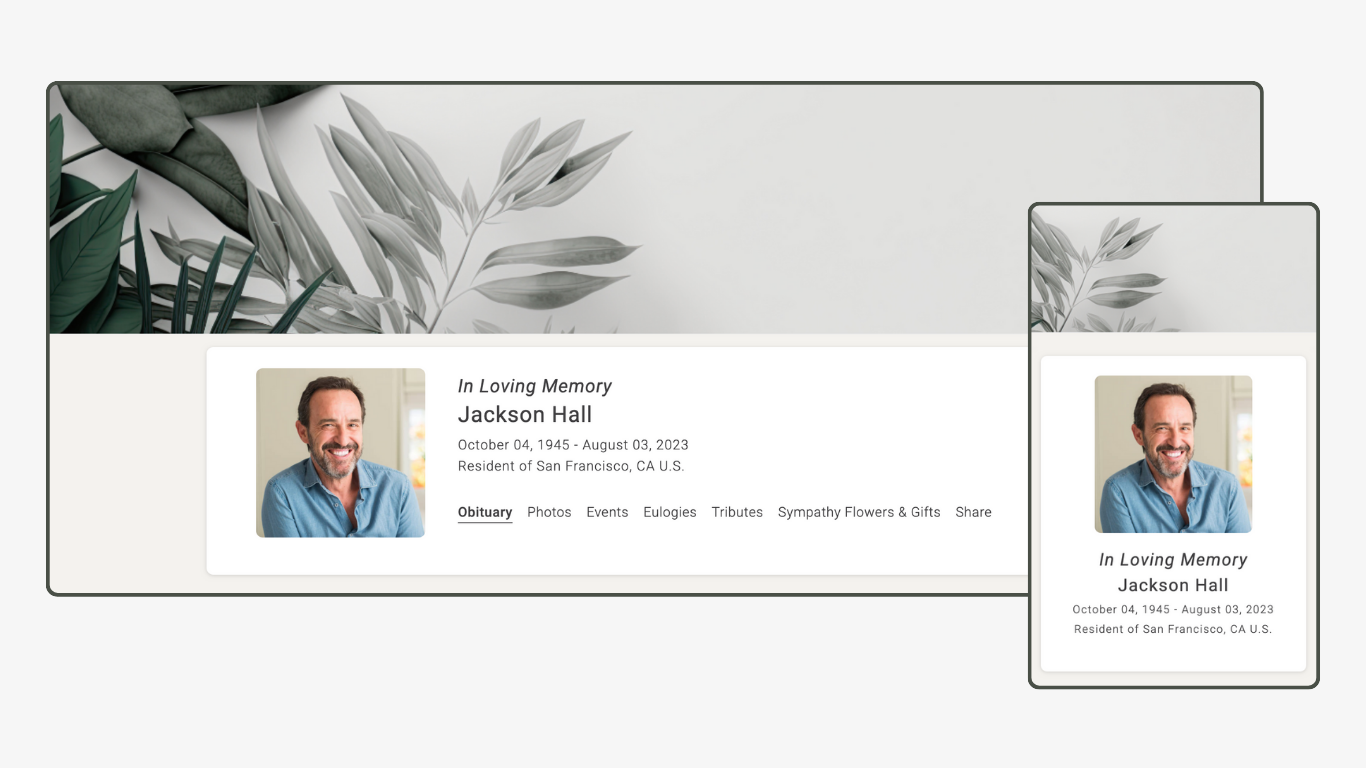 Memoria Page Design 36