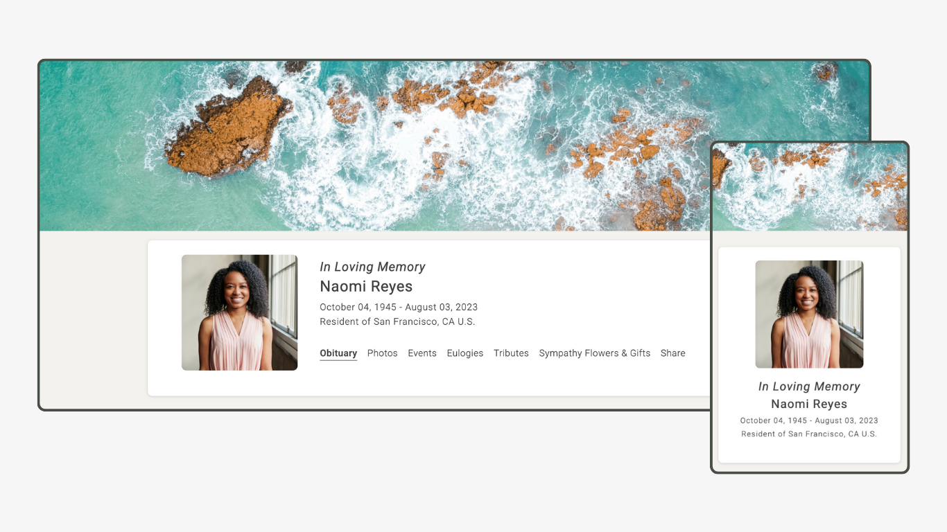 Memoria Page Design 41