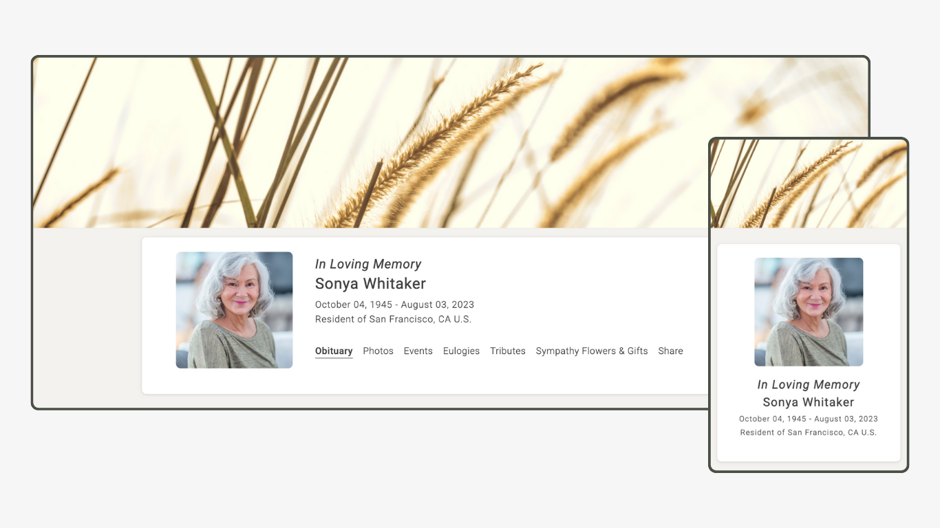 Memoria Page Design 42