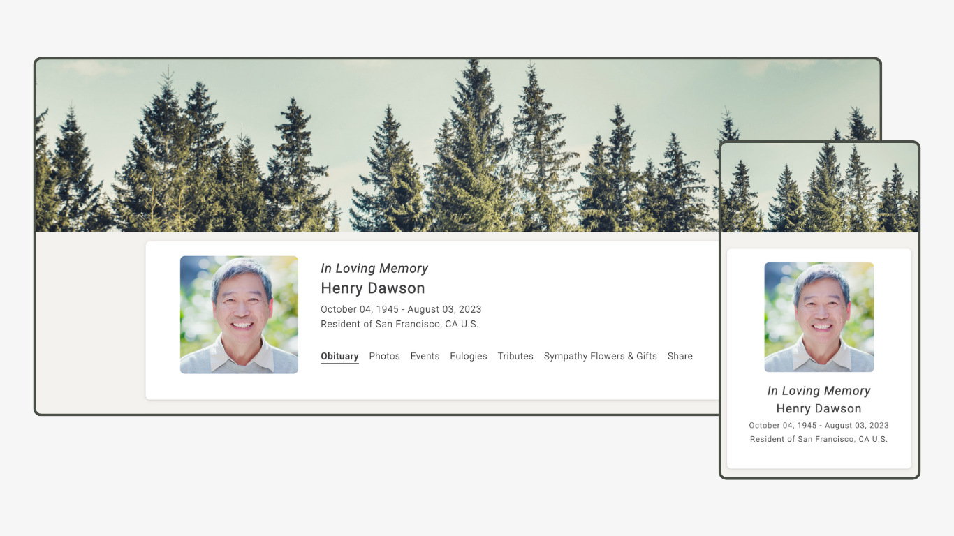 Memoria Page Design 81
