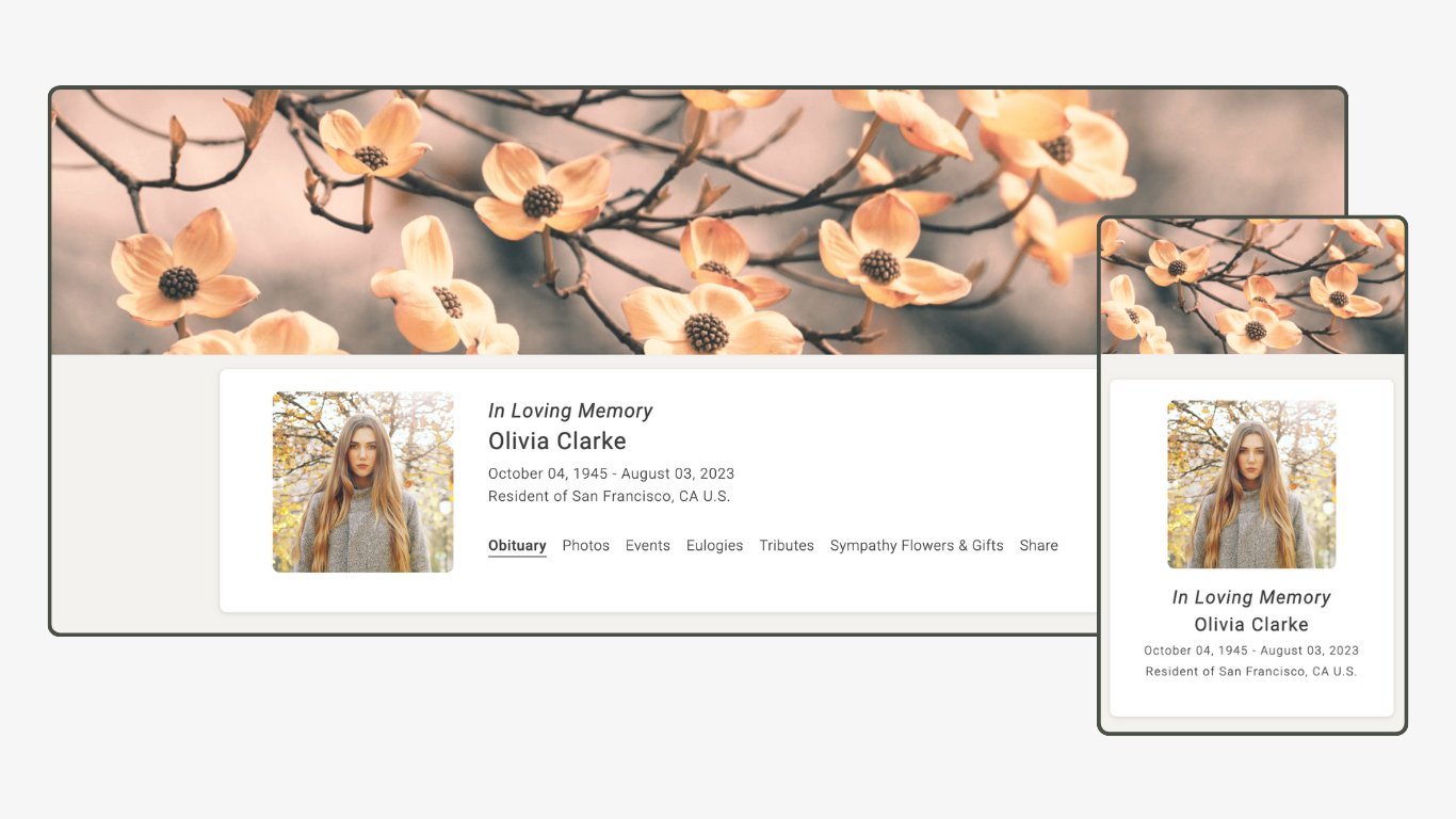 Memoria Page Design 85