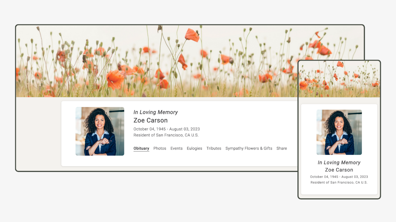 Memoria Page Design 95